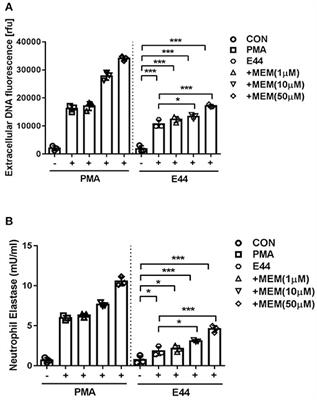 Memantine Displays Antimicrobial Activity by Enhancing Escherichia coli Pathogen-Induced Formation of Neutrophil Extracellular Traps